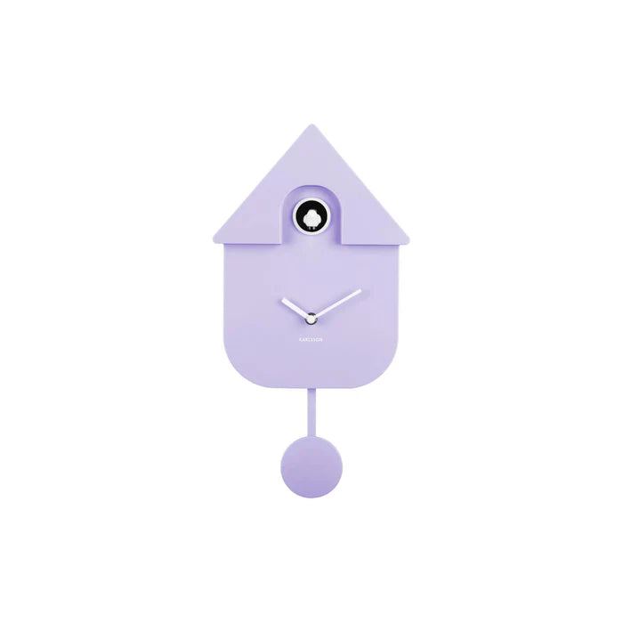 Wanduhr Cuckoo Soft Purple - Karlsson