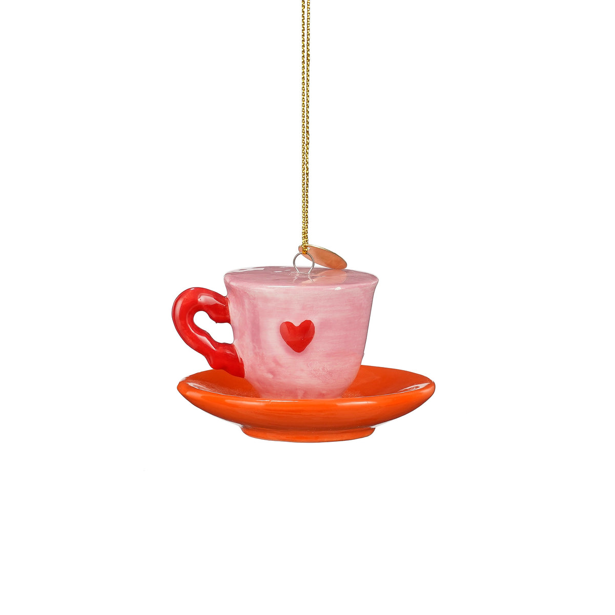 Weihnachtsdeko Teetasse Dolomit – Glimmer