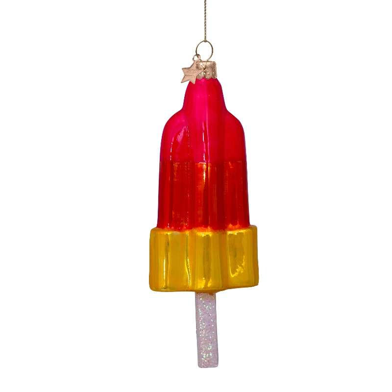 Kerst Ornament Raketje Ijsje - Vondels