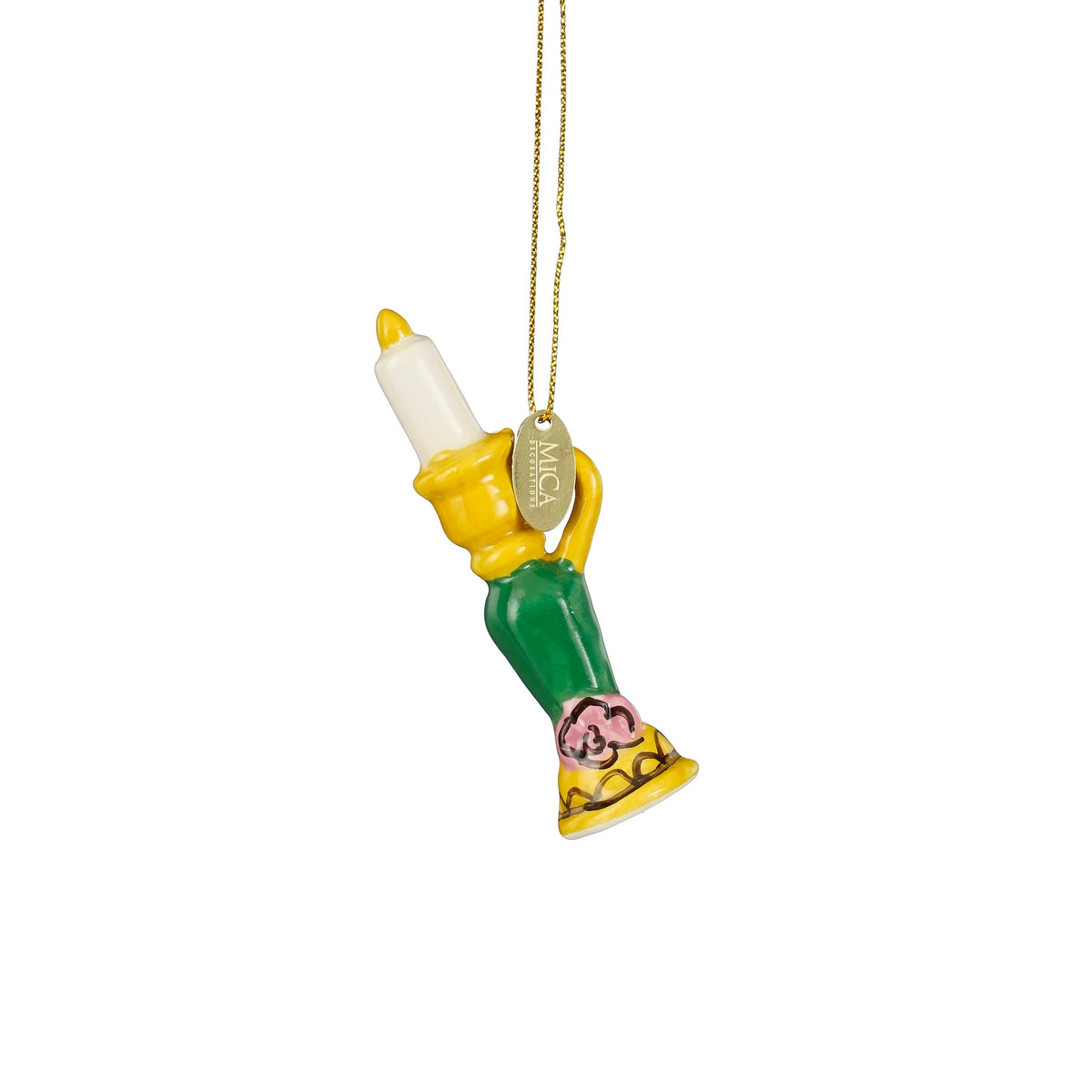 Christmas Ornament Candlestick Dolomite – Mica