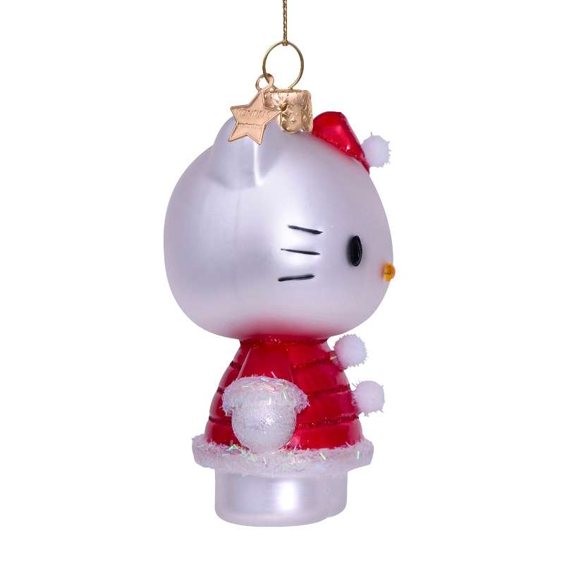 Kerst Ornament Hello Kitty Xmas Dress - Vondels