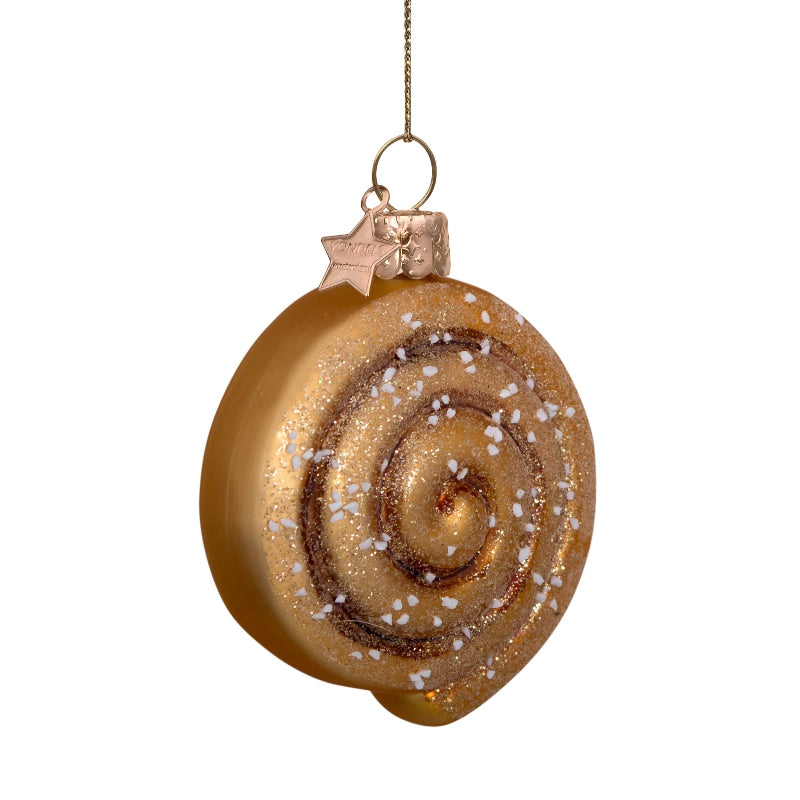 Kerst Ornament Cinnamon Roll - Vondels