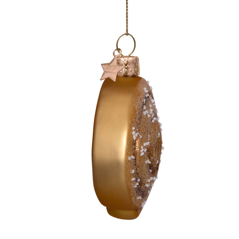 Kerst Ornament Cinnamon Roll - Vondels