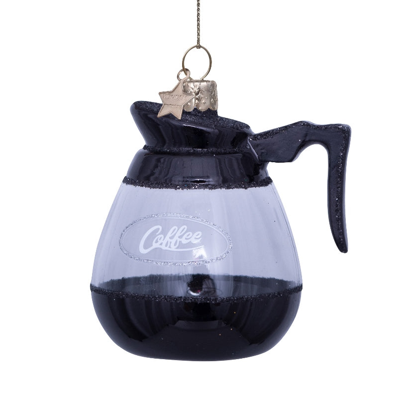 Kerst Ornament Zwarte Koffie - Vondels