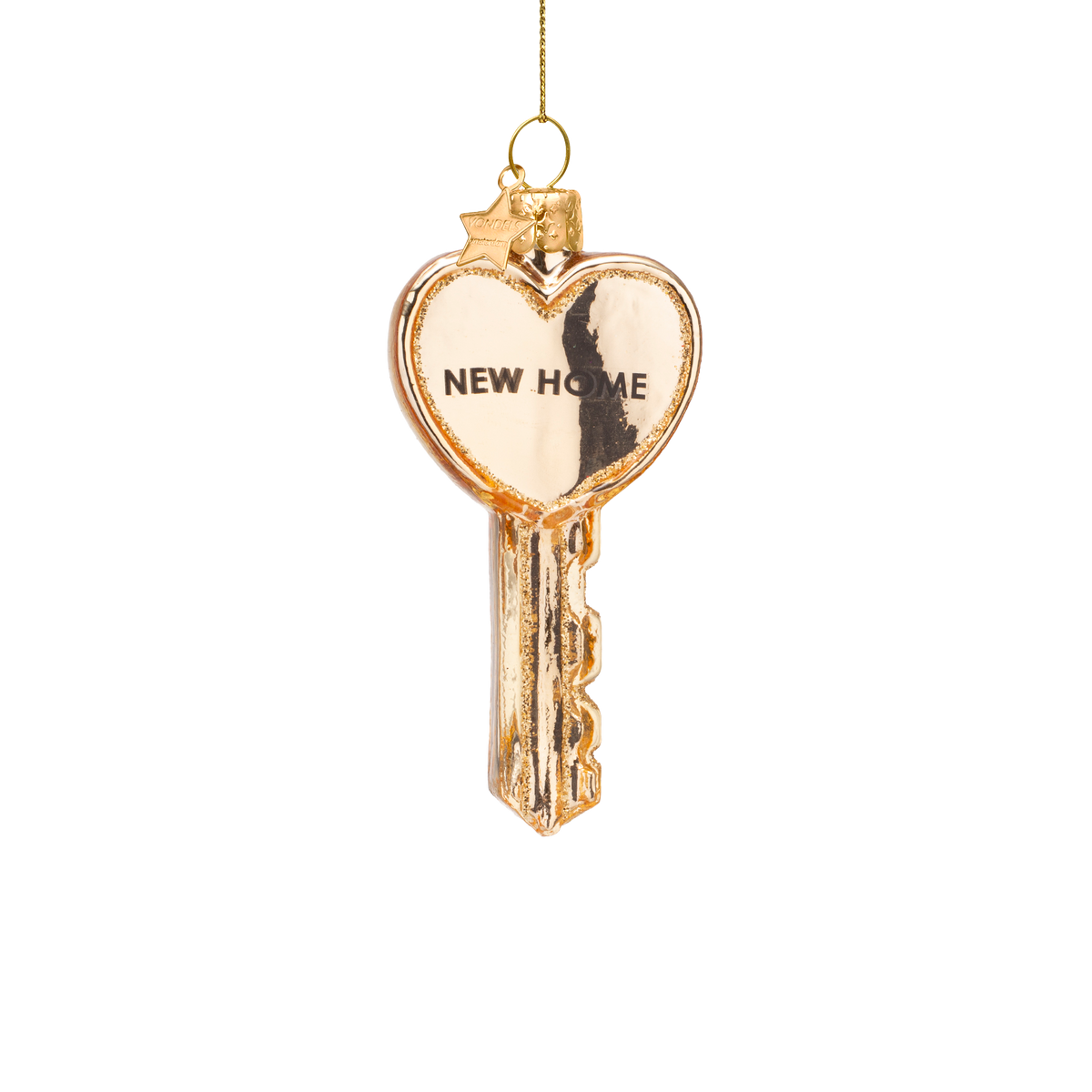 Kerst Ornament Gouden Sleutel - Vondels