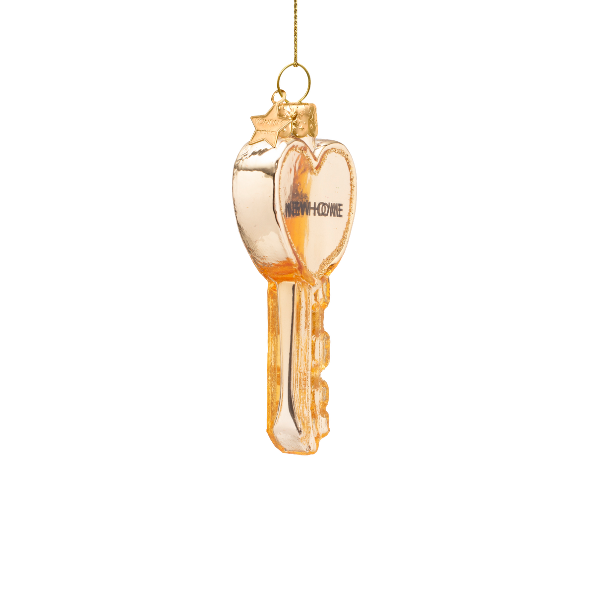 Christmas Ornament Golden Key - Vondels