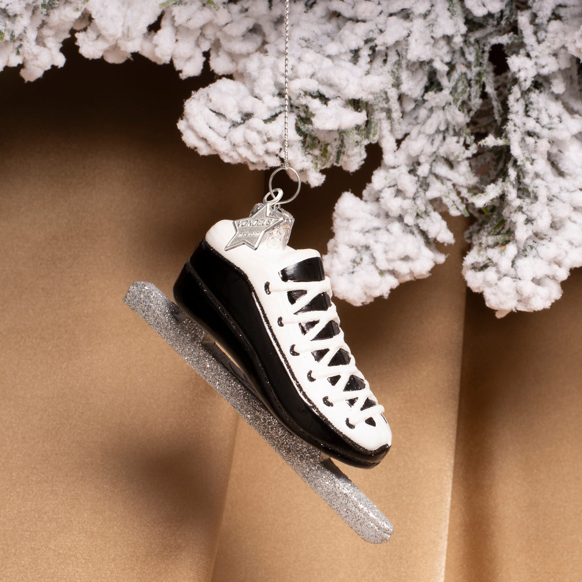 Kerst Ornament Zwarte Schaats – Vondels