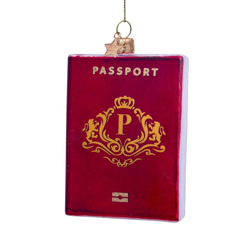 Kerst Ornament Paspoort  – Vondels