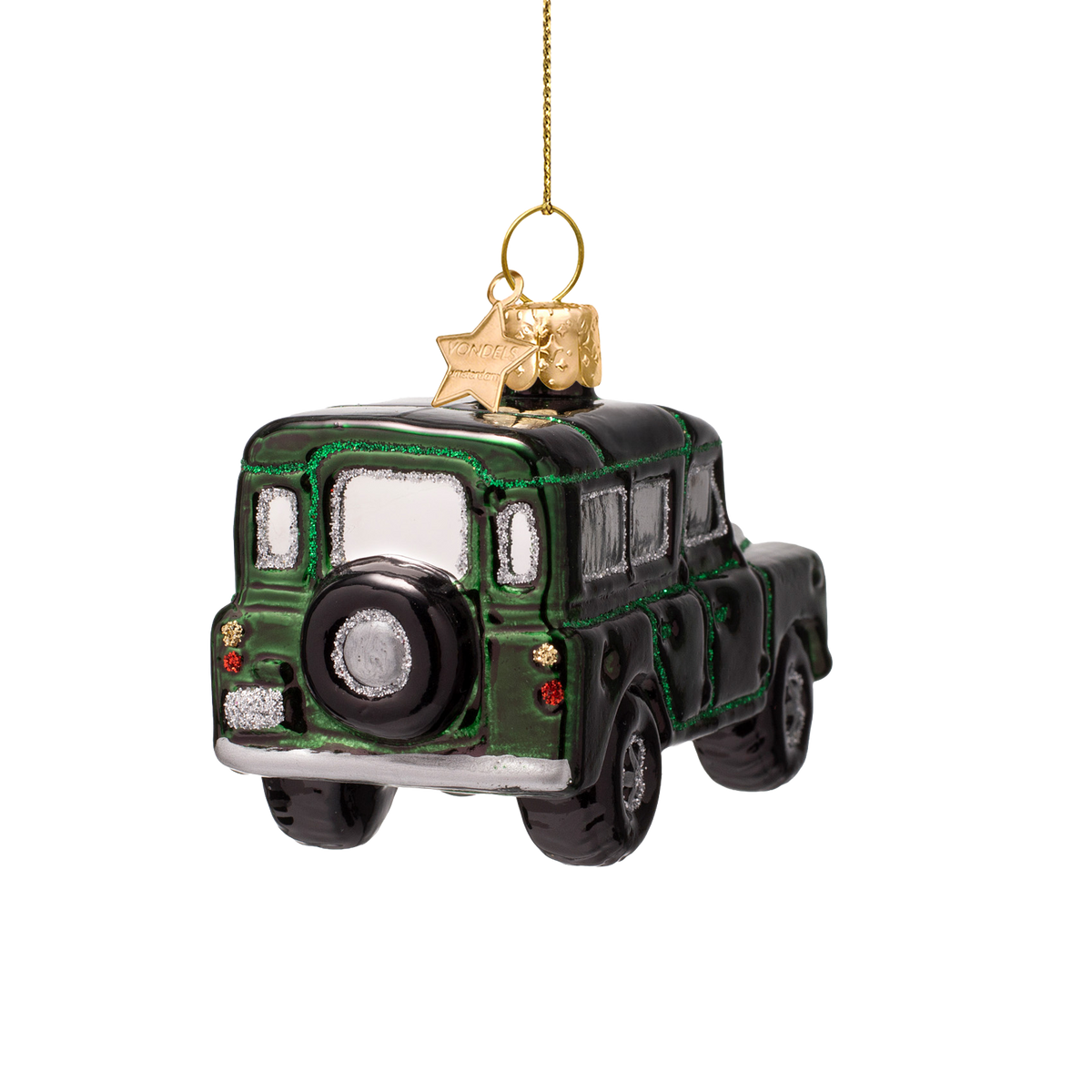 Kerst Ornament Terreinauto - Vondels
