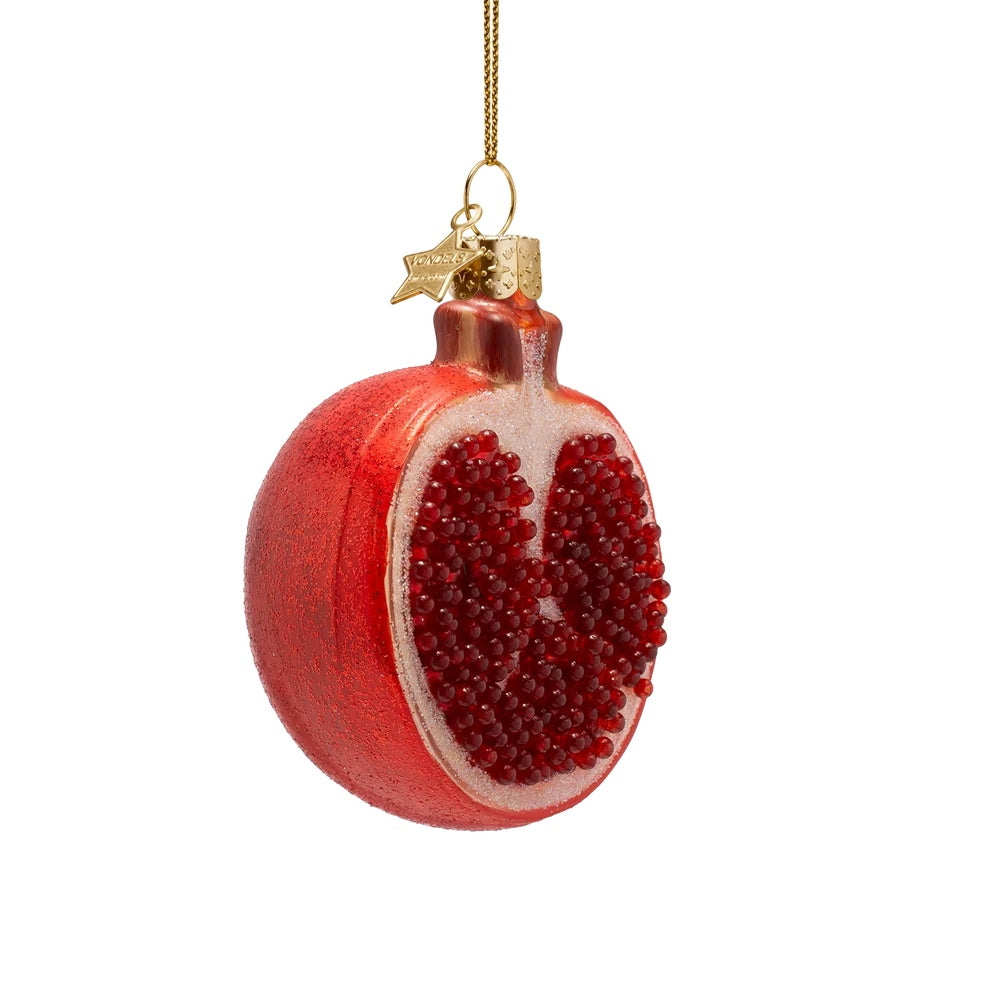 Kerst Ornament Granaatappel - Vondels