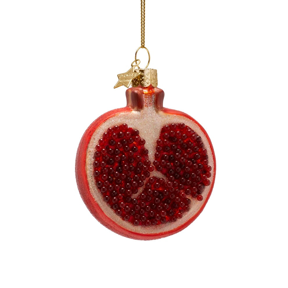 Kerst Ornament Granaatappel - Vondels