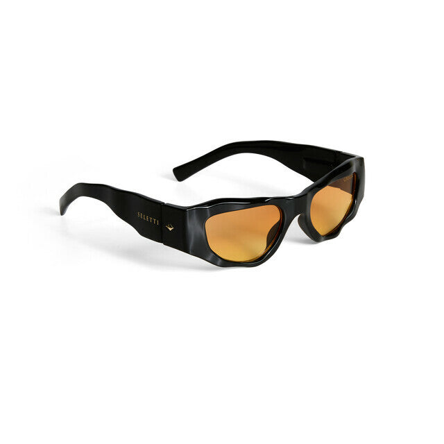 Zonnebril Colorado Zwart Gele Lens OKKIA x SELETTI - Okkia