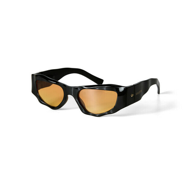 Zonnebril Colorado Zwart Gele Lens OKKIA x SELETTI - Okkia