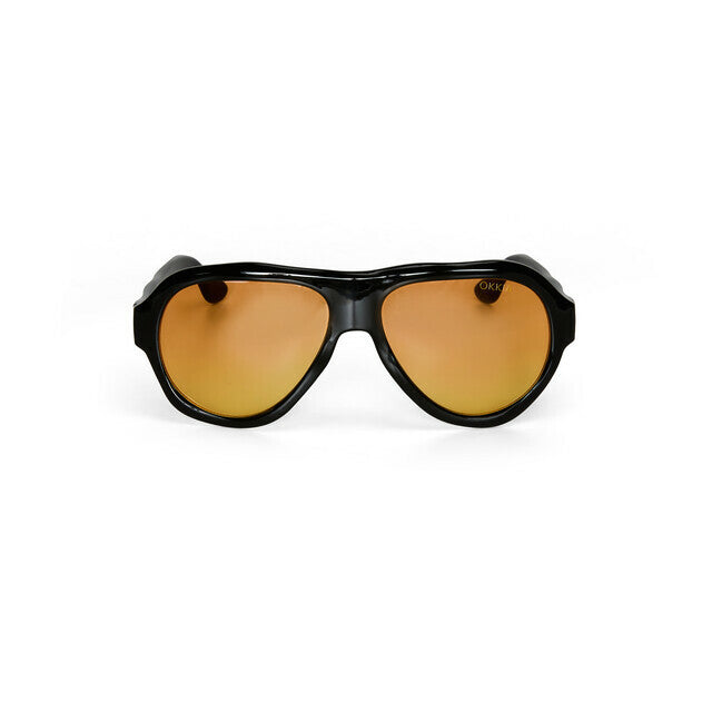 Zonnebril Florida Zwart Gele Lens OKKIA x SELETTI - Okkia