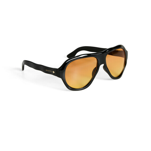 Zonnebril Florida Zwart Gele Lens OKKIA x SELETTI - Okkia