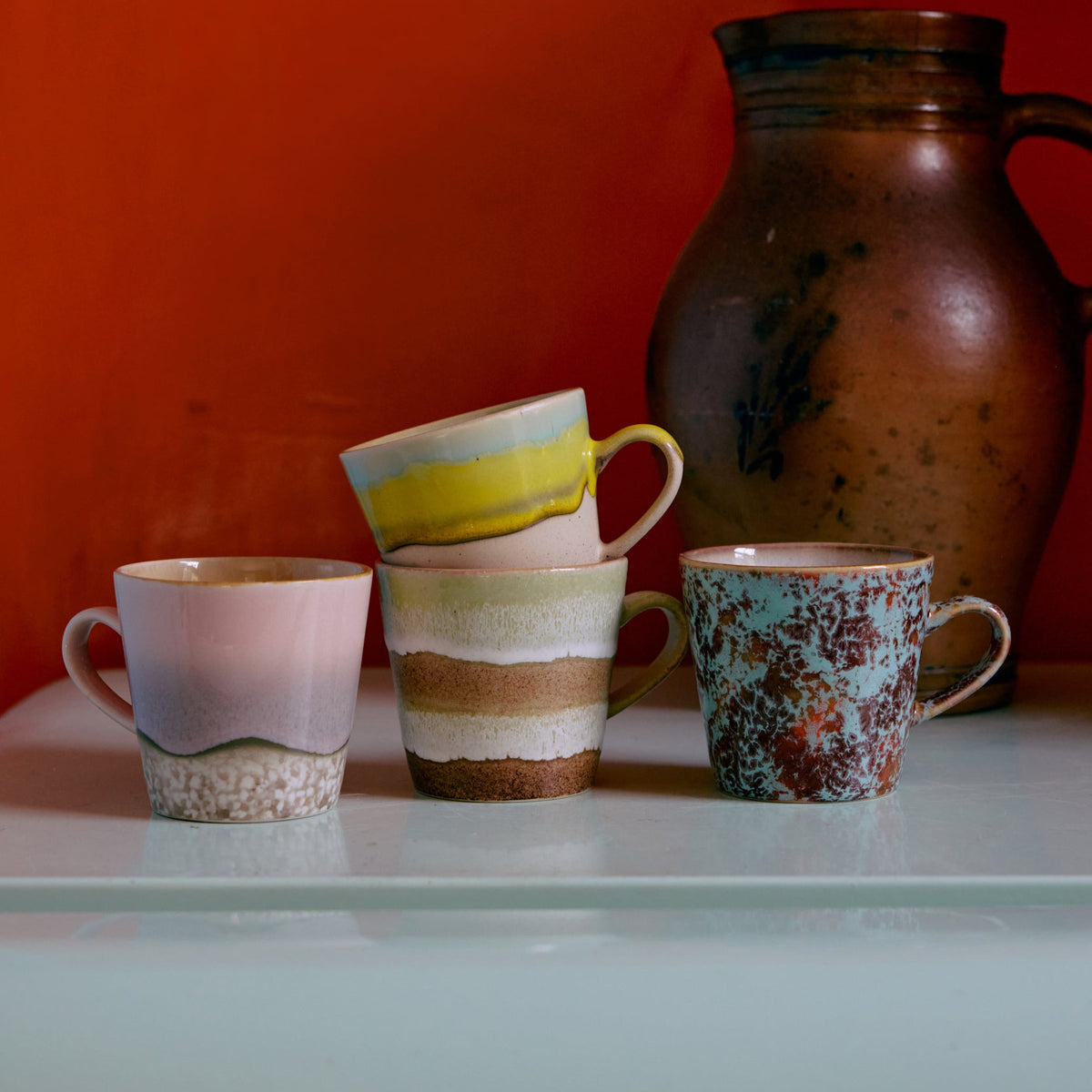 Mokken Americano Rococo – HKliving (Set van 4)