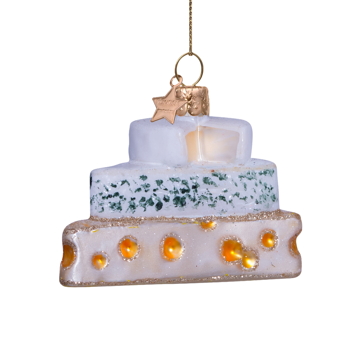 Kerst Ornament Drie Kazen - Vondels