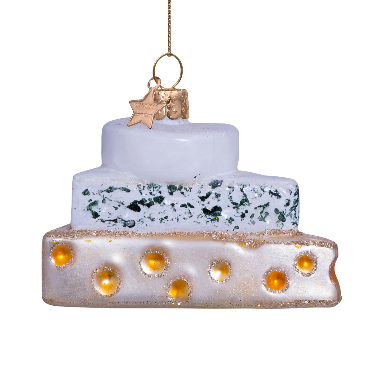 Kerst Ornament Drie Kazen - Vondels
