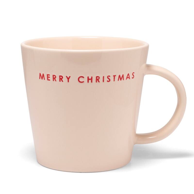 Tasse Becher Merry Christmas Creme – Vondels