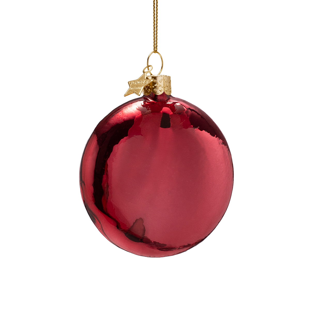Christmas Ornament Smiley Heart Eyes - Vondels