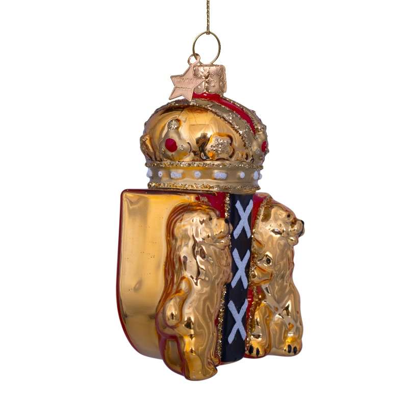 Kerst Ornament Amsterdams Schild - Vondels