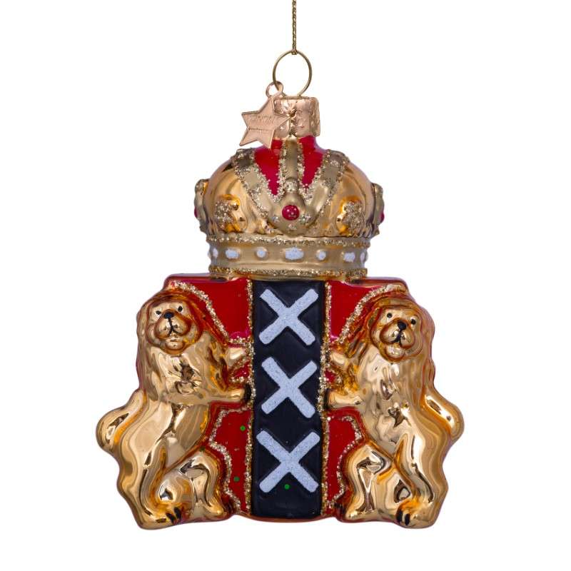 Kerst Ornament Amsterdams Schild - Vondels