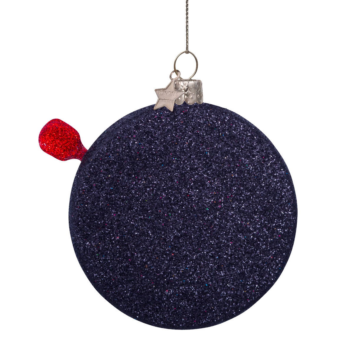 Christmas Ornament Dartboard Black - Vondels