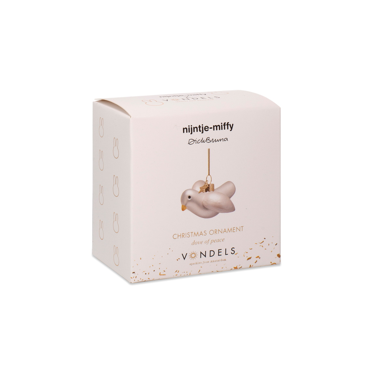 Christmas Ornament Miffy Peace Dove - Vondels