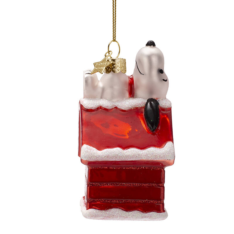 Kerst Ornament Snoopy Hondenhok – Vondels