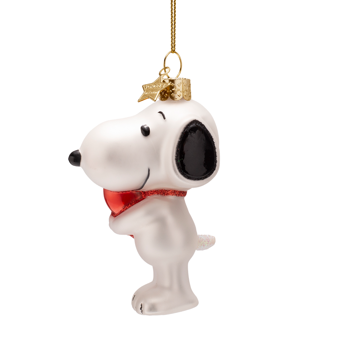 Christmas Ornament Snoopy with Heart - Vondels
