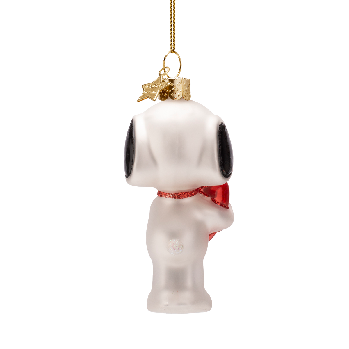 Christmas Ornament Snoopy with Heart - Vondels