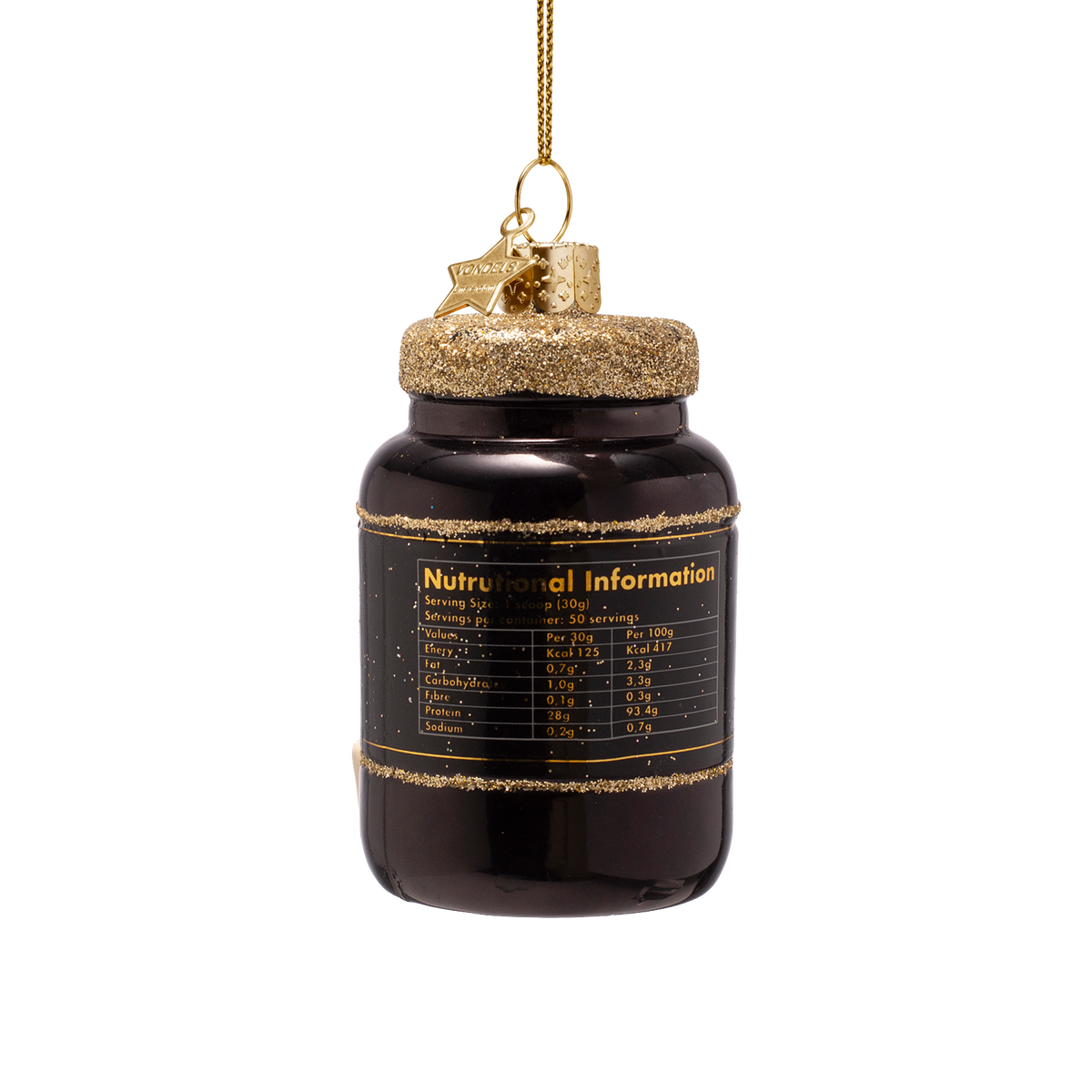 Christmas Ornament Protein Powder - Vondels