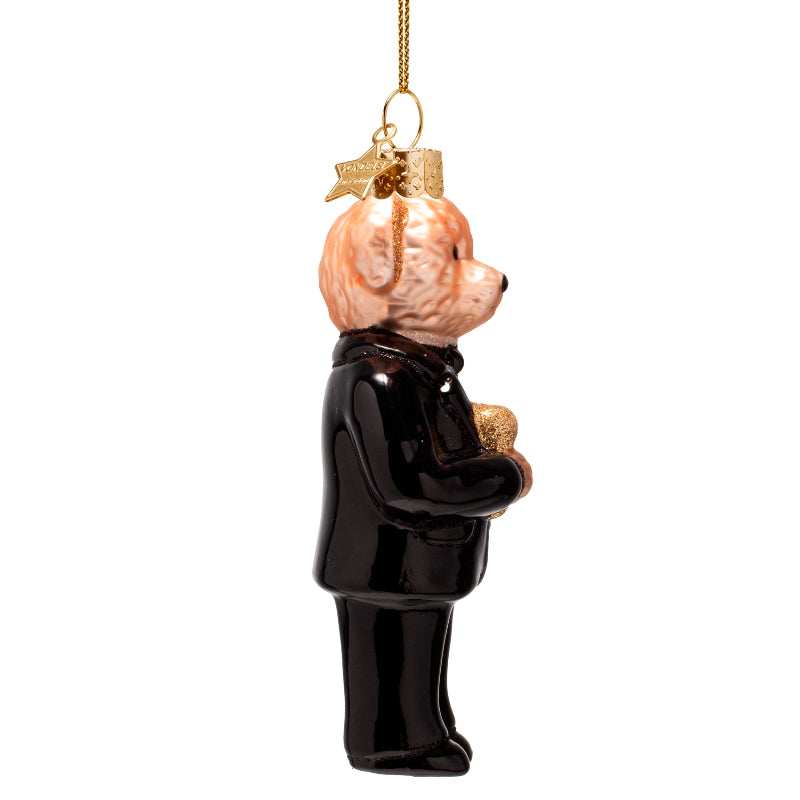 Christmas Ornament Bear in Clothing – Finds