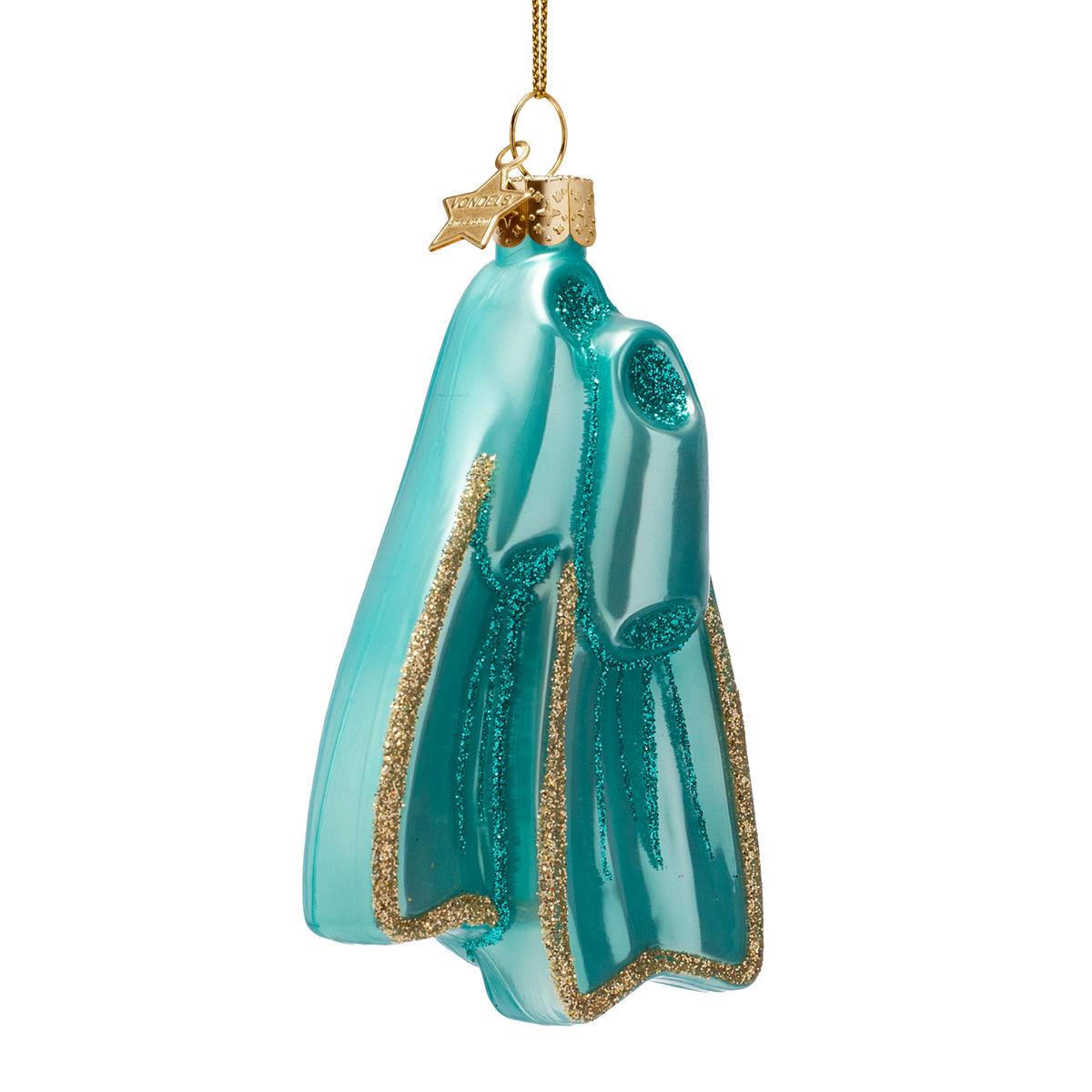 Kerst Ornament Zwemvinnen - Vondels