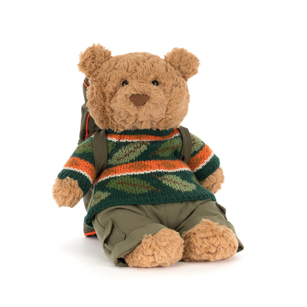 Knuffel Bartholomew Bear Hiking Outfit - Jellycat