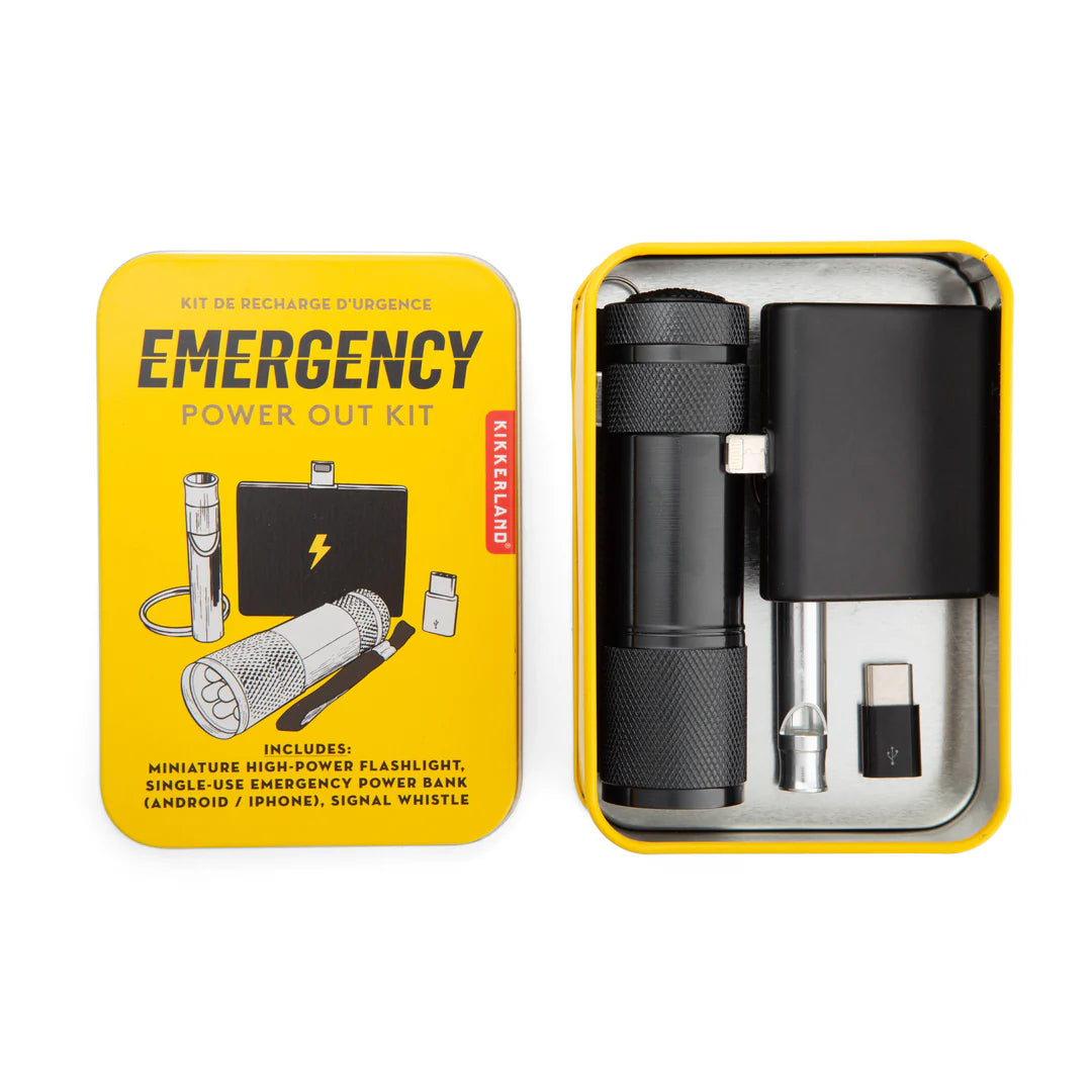 Emergency Power Out Kit - Kikkerland