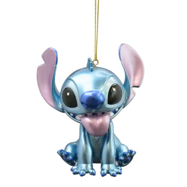 Christmas Ornament Stitch Metallic Ornament Disney