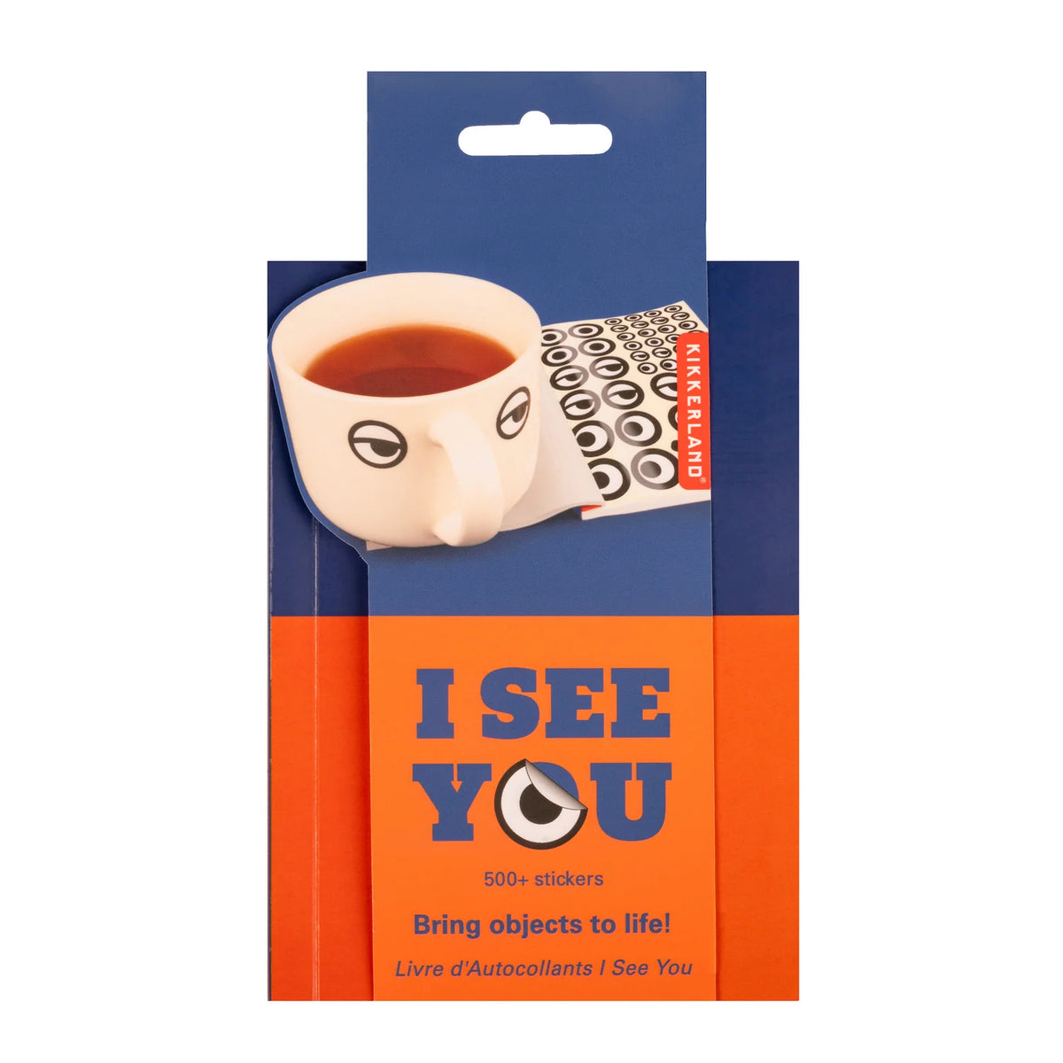 Stickerboek I See You - Kikkerland