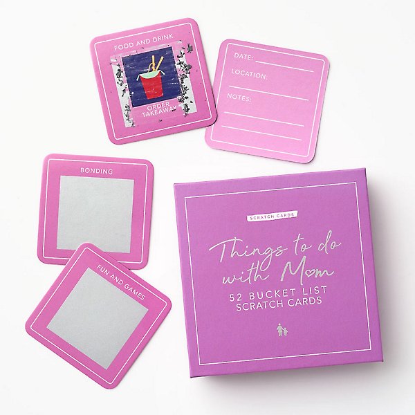 Kraskaarten Things To Do With Mom - Gift Republic