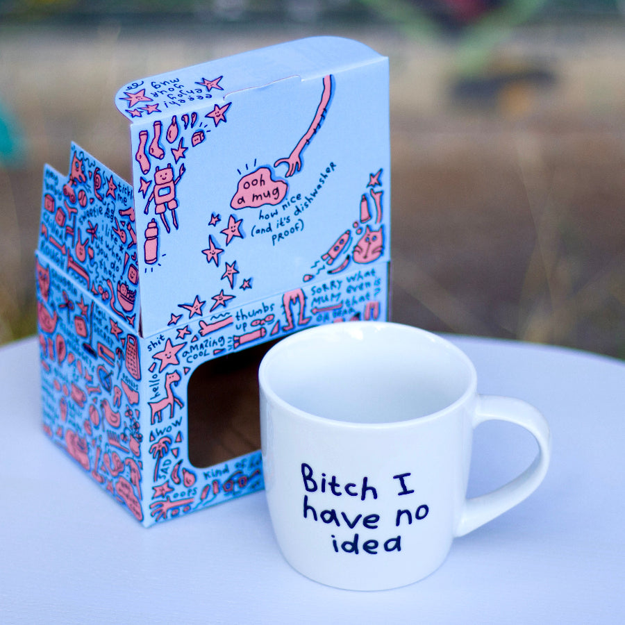 Mug Bitch No Idea - Eat Corn