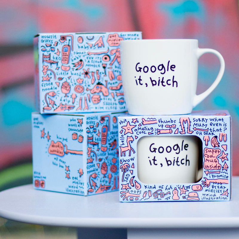 Mug Google It Bitch - Eat Corn