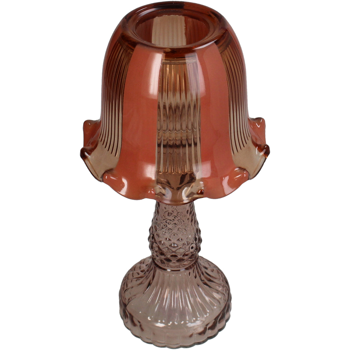 Kandelaar Lampenkap Roze – Kersten