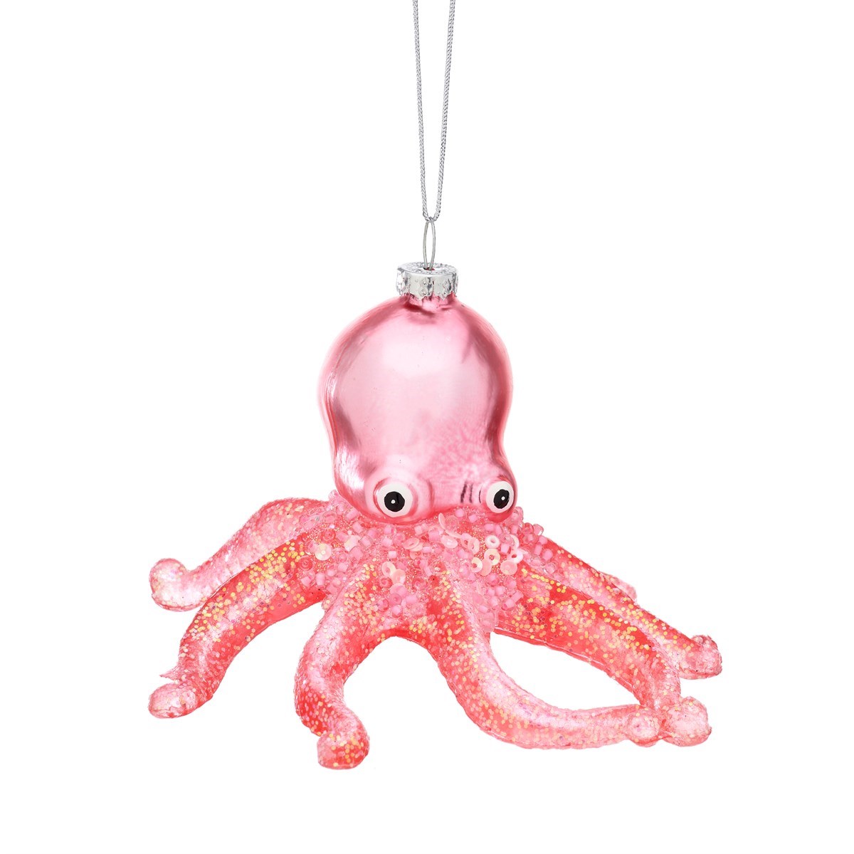 Weihnachtsschmuck Oktopus Pink - Sass &amp; Belle