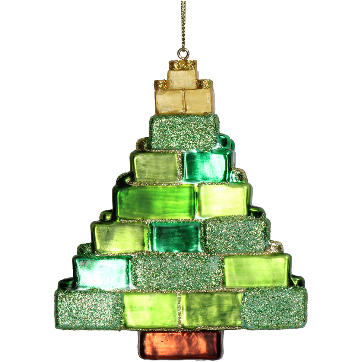 Kerst Ornament Block Tree - Kersten