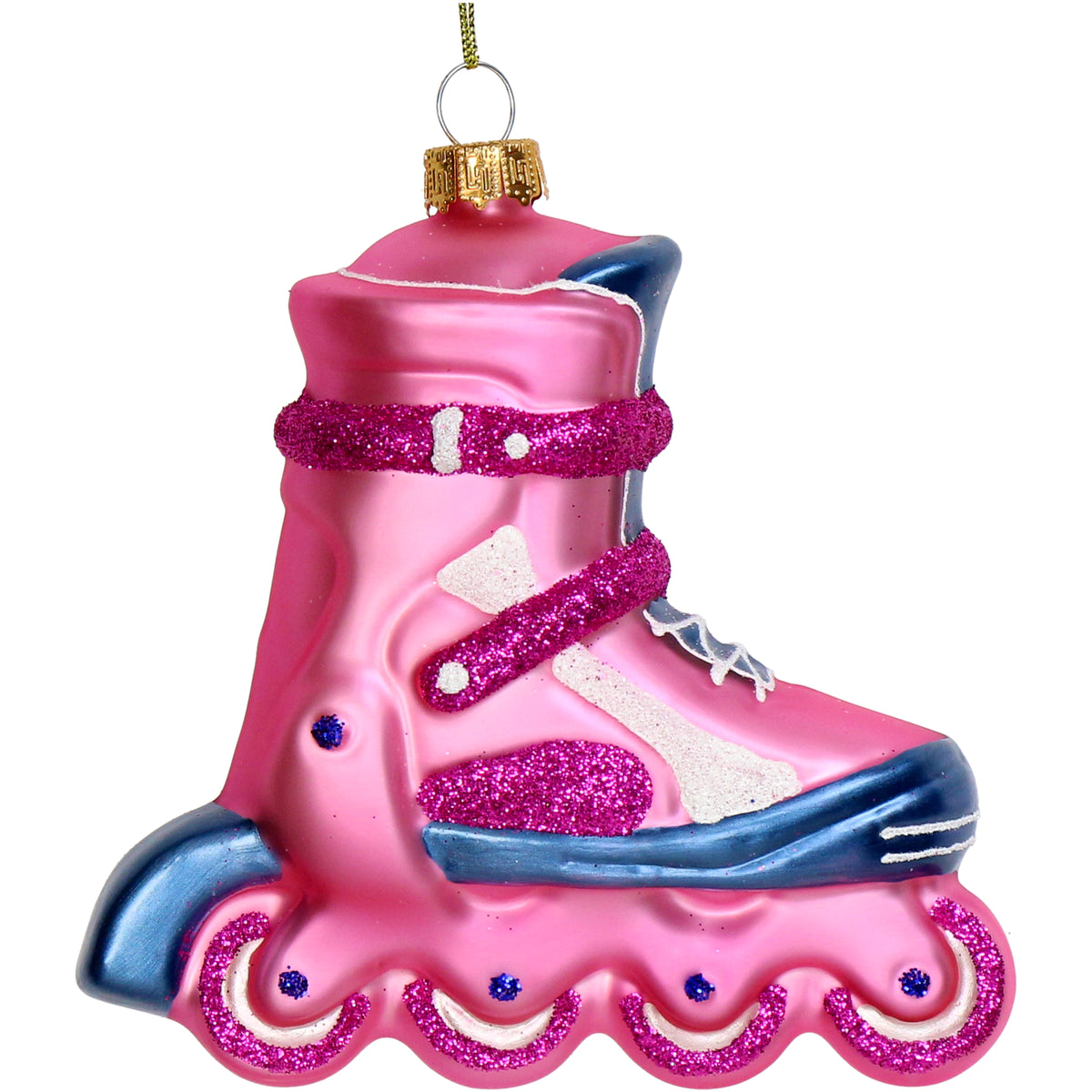 Christmas Ornament Roller Skate - Kersten