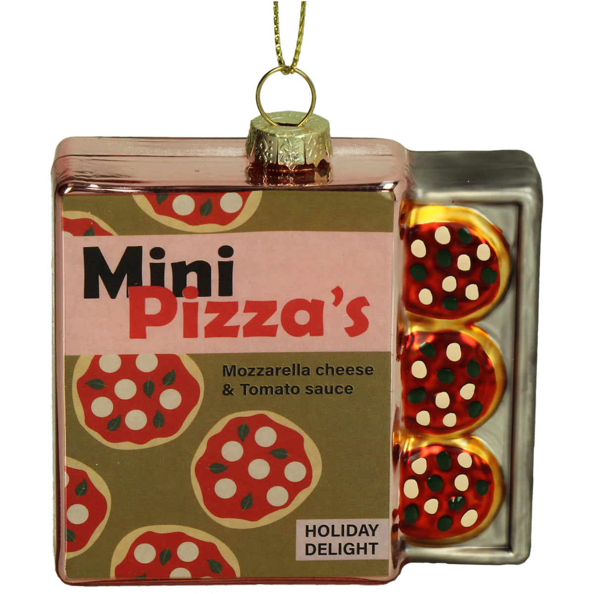 Christmas Ornament Mini Pizza - Kersten