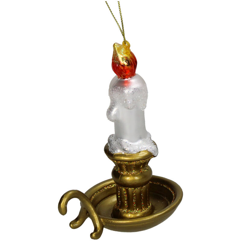 Christmas Ornament Vintage Candlestick – Kersten