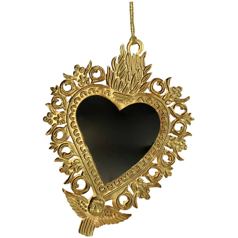 Ornament Burning Heart Spiegel – Kersten