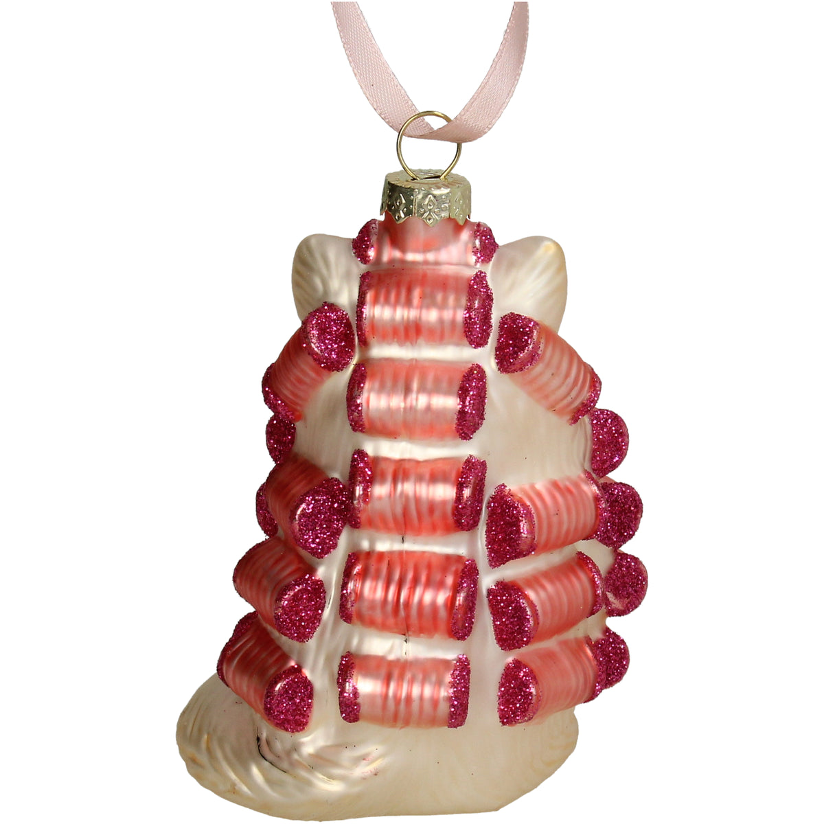 Kerst Ornament Kat met Krulspelden - Kersten