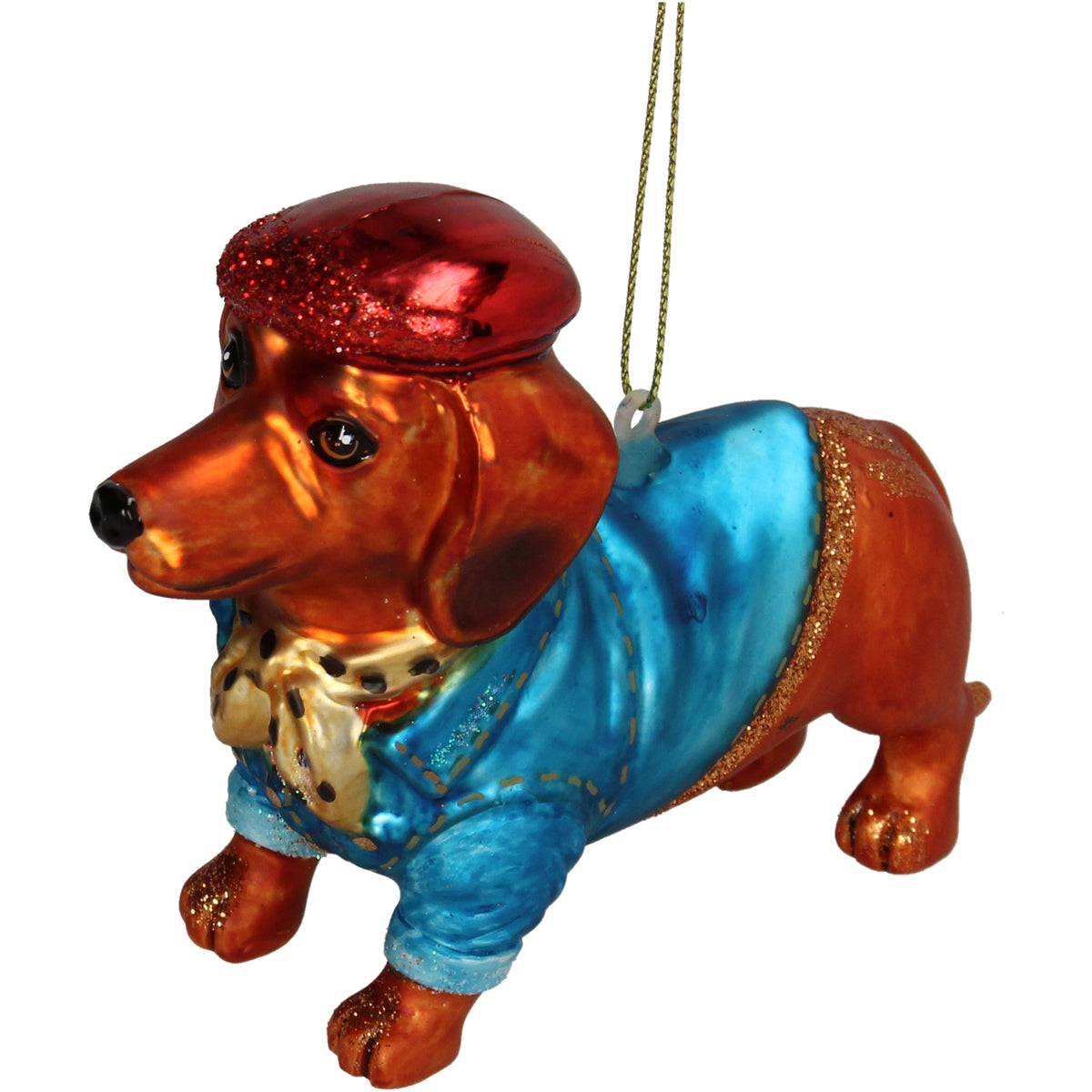 Kerst Ornament Teckel - Kersten